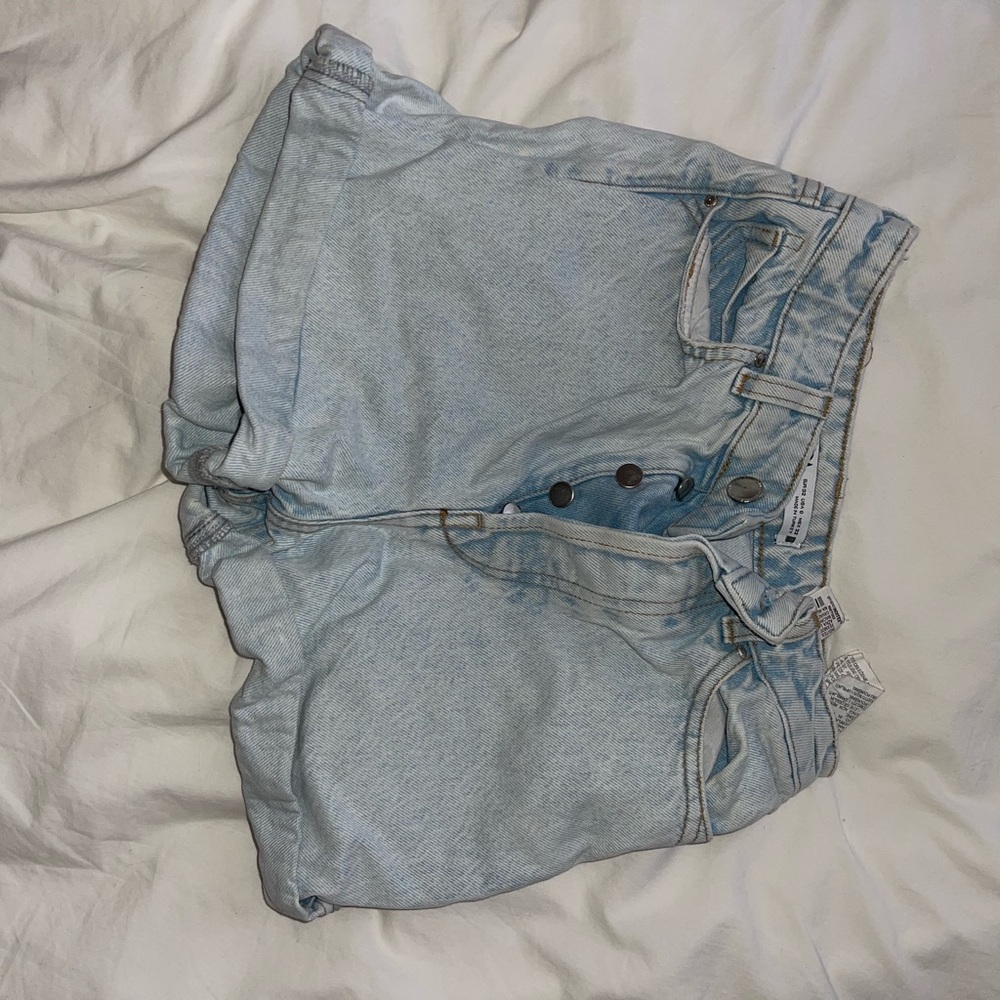 Zara Blue Denim Women's Shorts
